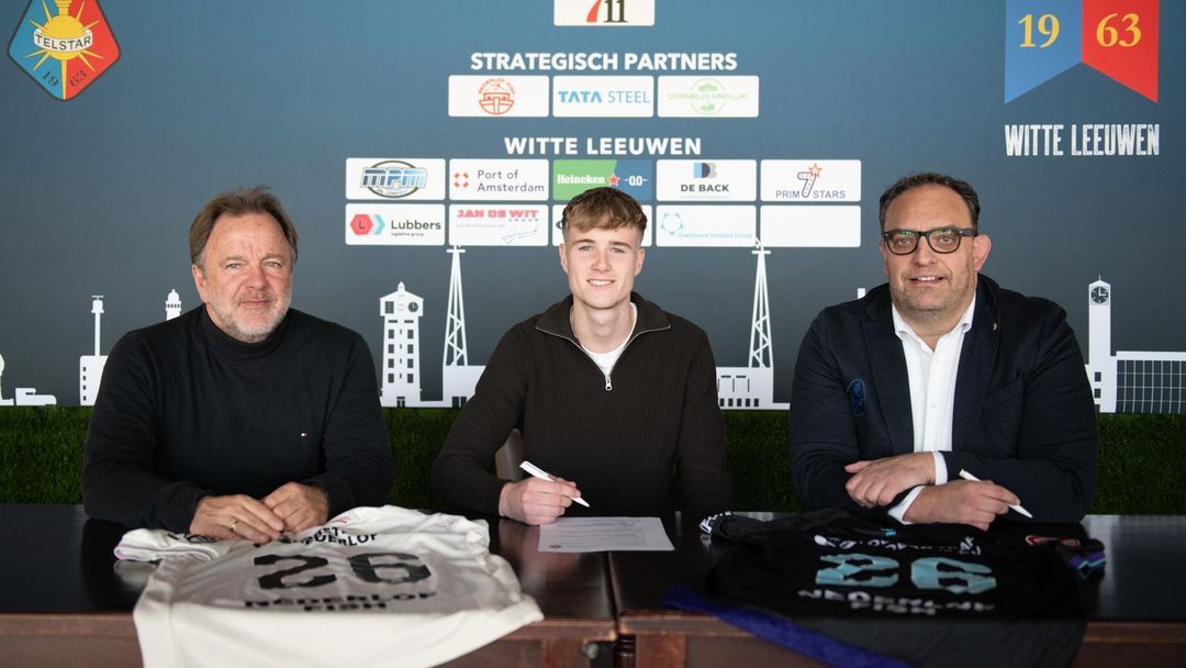 TIM VAN DE LOO TEKENT EERSTE PROFCONTRACT